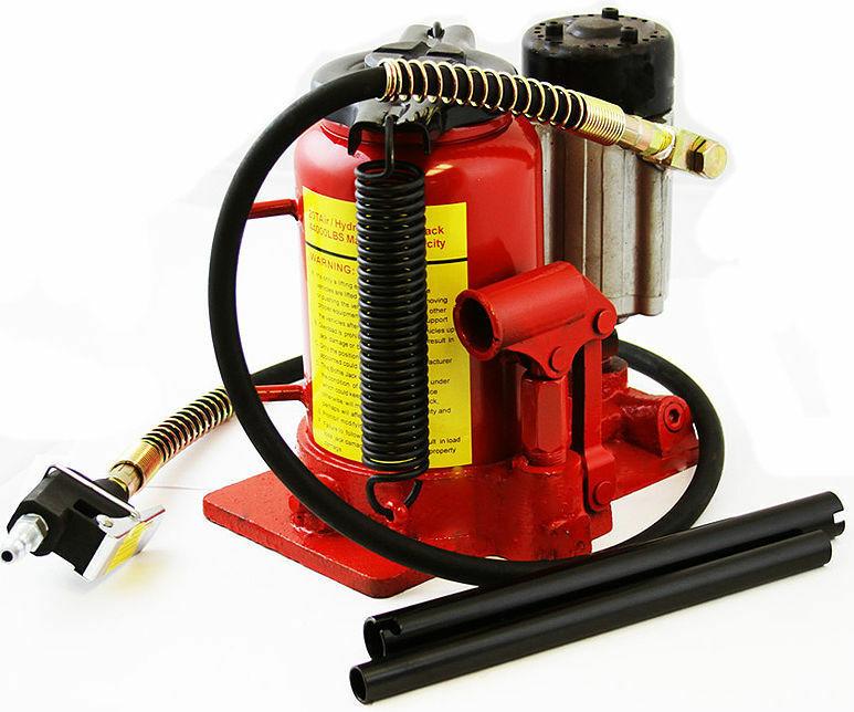Air Hydraulic Bottle Jack 20 Ton Manual (40000lbs) Auto Truck RV Repair HD