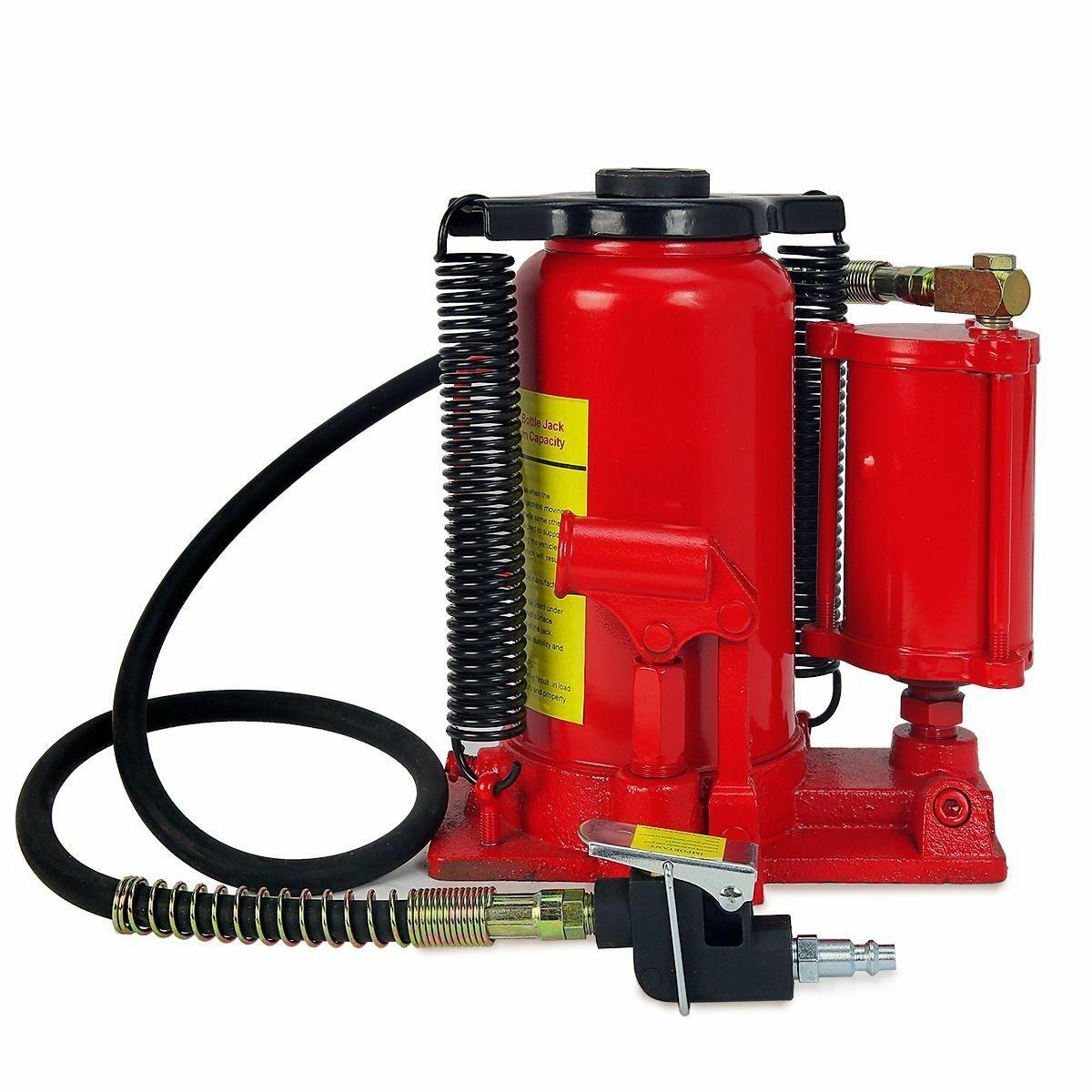 Air Hydraulic Bottle Jack 20 Ton Manual (40000lbs) Auto Truck RV Repair HD