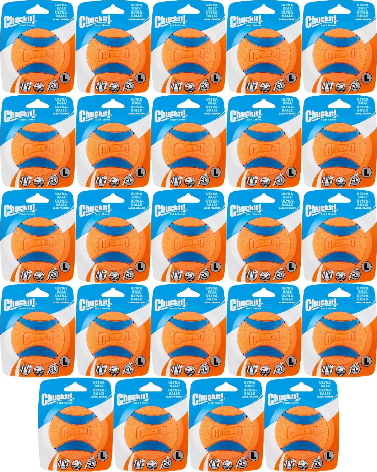 Chuck It! Ultra Ball Dog Toy, Large, 24 Pack
