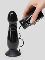 Booty Blaster 10 Function Thrusting Vibrating Butt Plug, Black