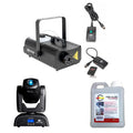 ADJ POCKET PRO 25W Mini Spot Moving Light w/ 7 Colors &amp; Fog Machine &amp; Fog Fluid