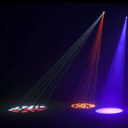 ADJ POCKET PRO 25W Mini Spot Moving Light w/ 7 Colors &amp; Fog Machine &amp; Fog Fluid