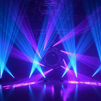 ADJ POCKET PRO 25W Mini Spot Moving Light w/ 7 Colors &amp; Fog Machine &amp; Fog Fluid
