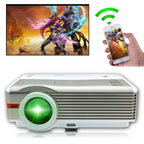 8000lm android wifi projector blue-tooth 1080p movie tv airplay miracast ktv bar