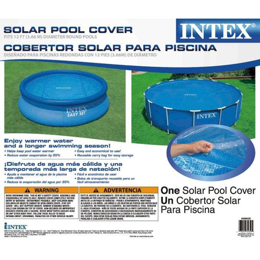 intex 12 ft x 30 in steel frame pool | cover | filter pump | h cartridge 2 pack