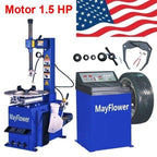 1.5 HP Tire Changer Wheel Changers Machine r Rim Clamp Combo 560 680