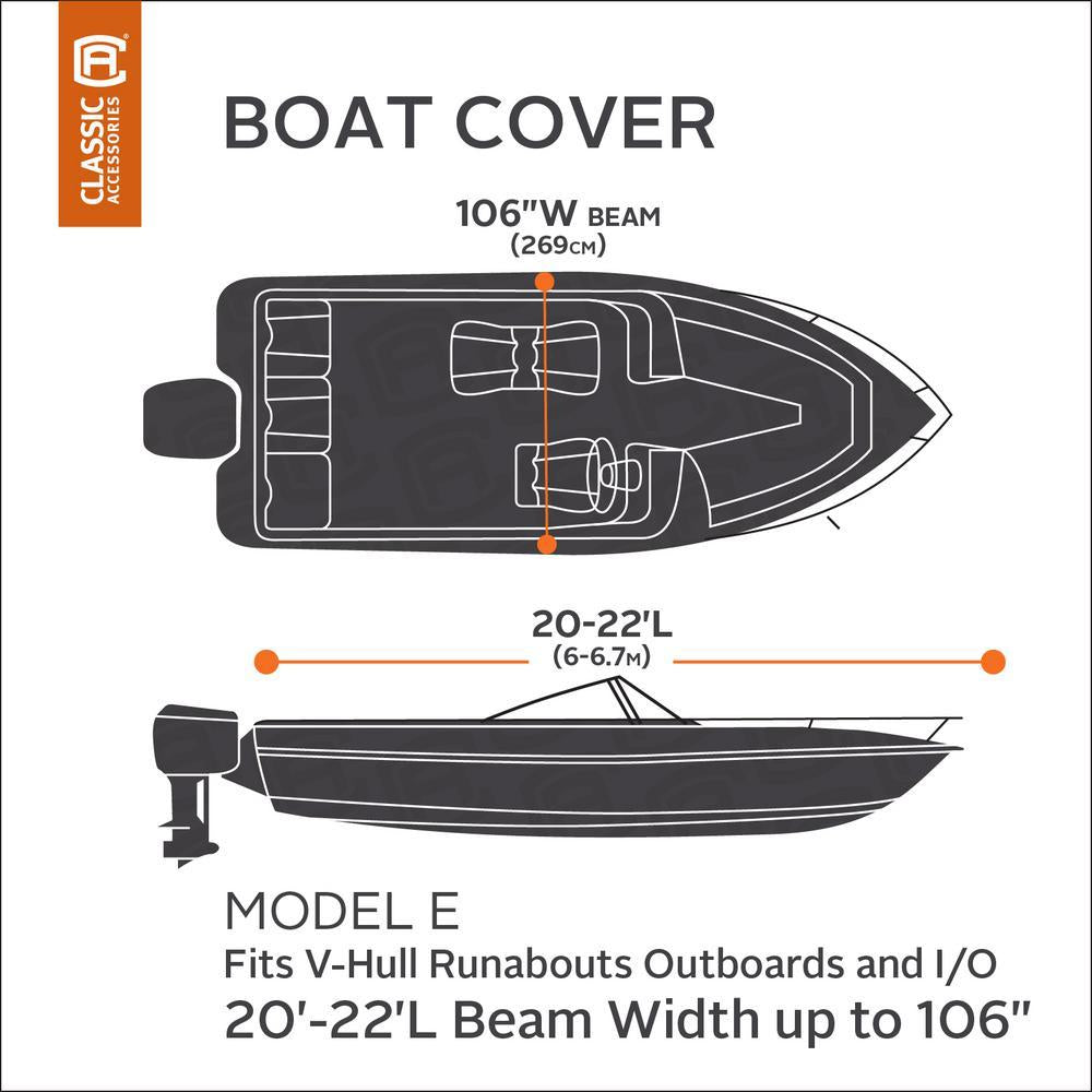 Stellex 20 ft. to 22 ft. Boat Cover