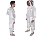 toor traders 3 layers mesh ventilated ultra breeze bee suit with fencing veil hood beekeeping hat - bee suits for men &amp; women professional &amp; beginner beekeeper.