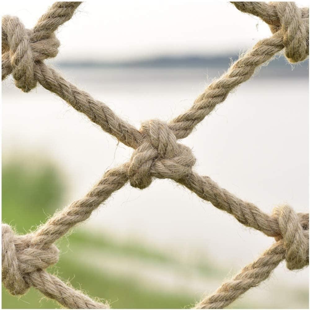 WANIAN Children Safety Hemp Rope Net - Hemp Rope Child Protection Net Safety Protection Climbing Woven Rope Wear-Resistant Multi-Size Optional (Size : 19M)