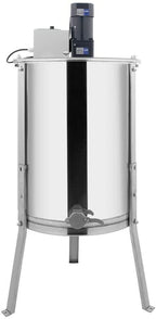 vingli new electric 4 frame honey extractor separator,food grade stainless steel honeycomb spinner drum with adjustable height stands,beekeeping pro extraction apiary centrifuge equipment