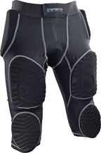 Adult 7 Pad Integrated Football Girdle - Flex Thigh Pads