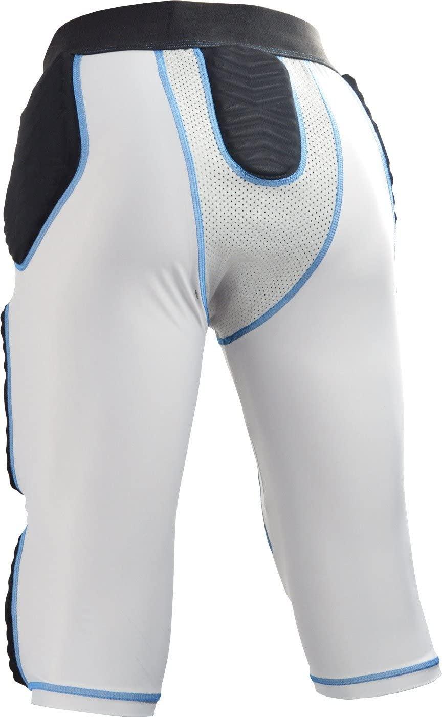 Adult 7 Pad Integrated Football Girdle - Flex Thigh Pads