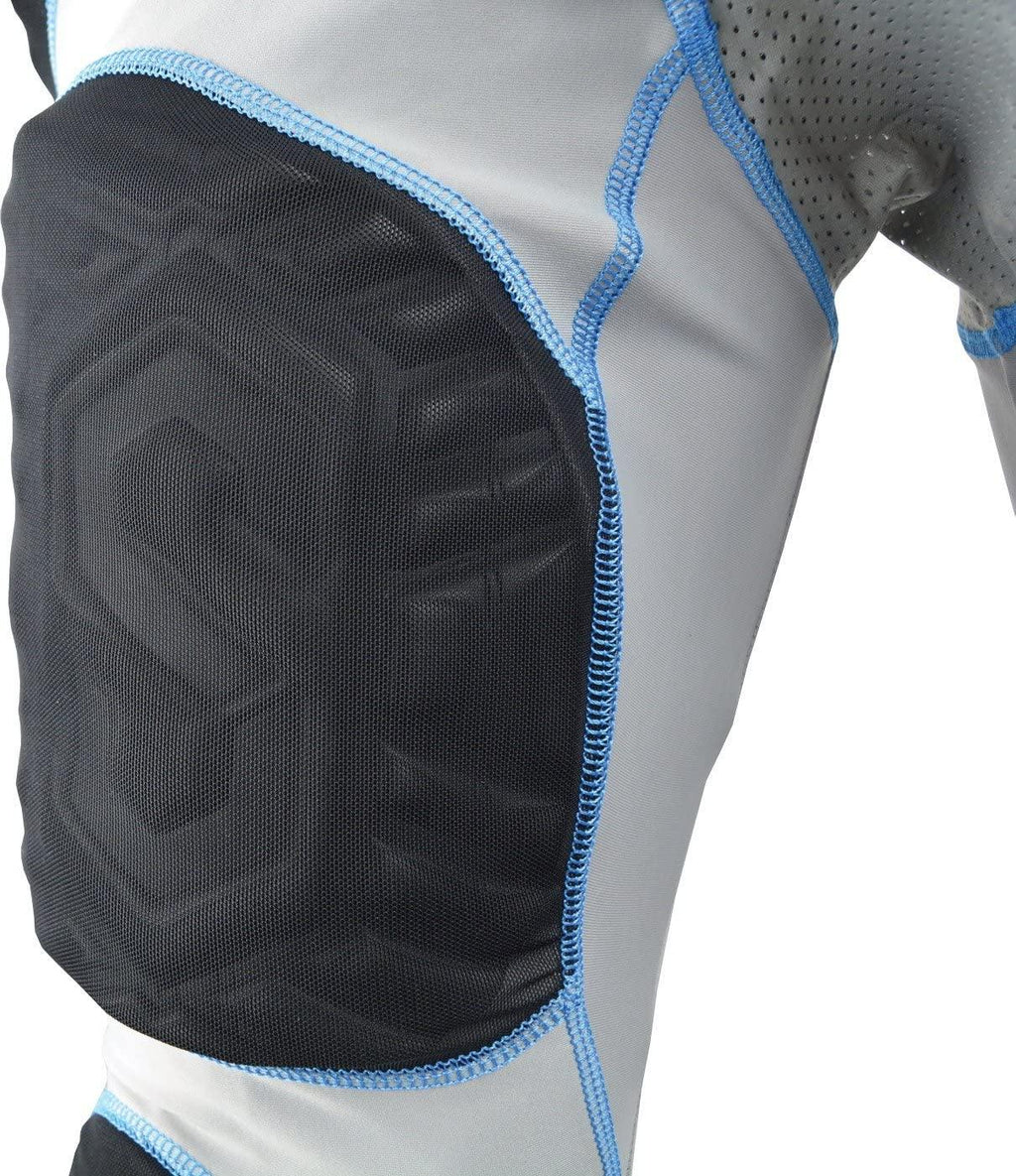 Adult 7 Pad Integrated Football Girdle - Flex Thigh Pads
