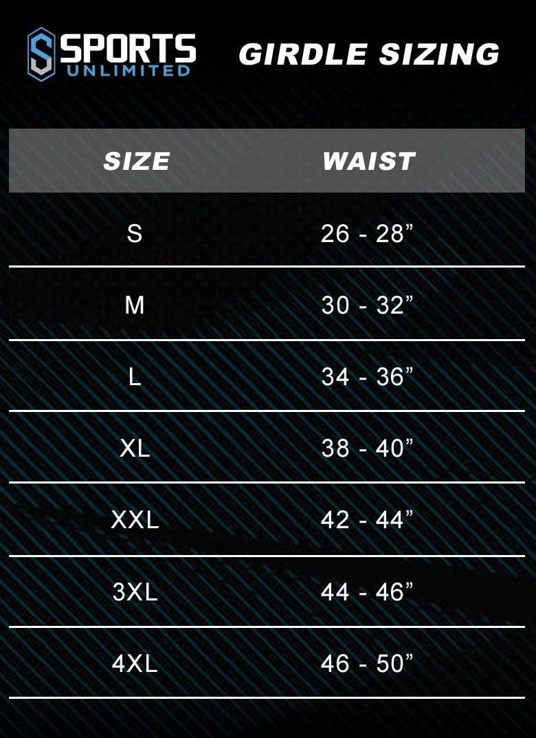 Adult 7 Pad Integrated Football Girdle - Flex Thigh Pads