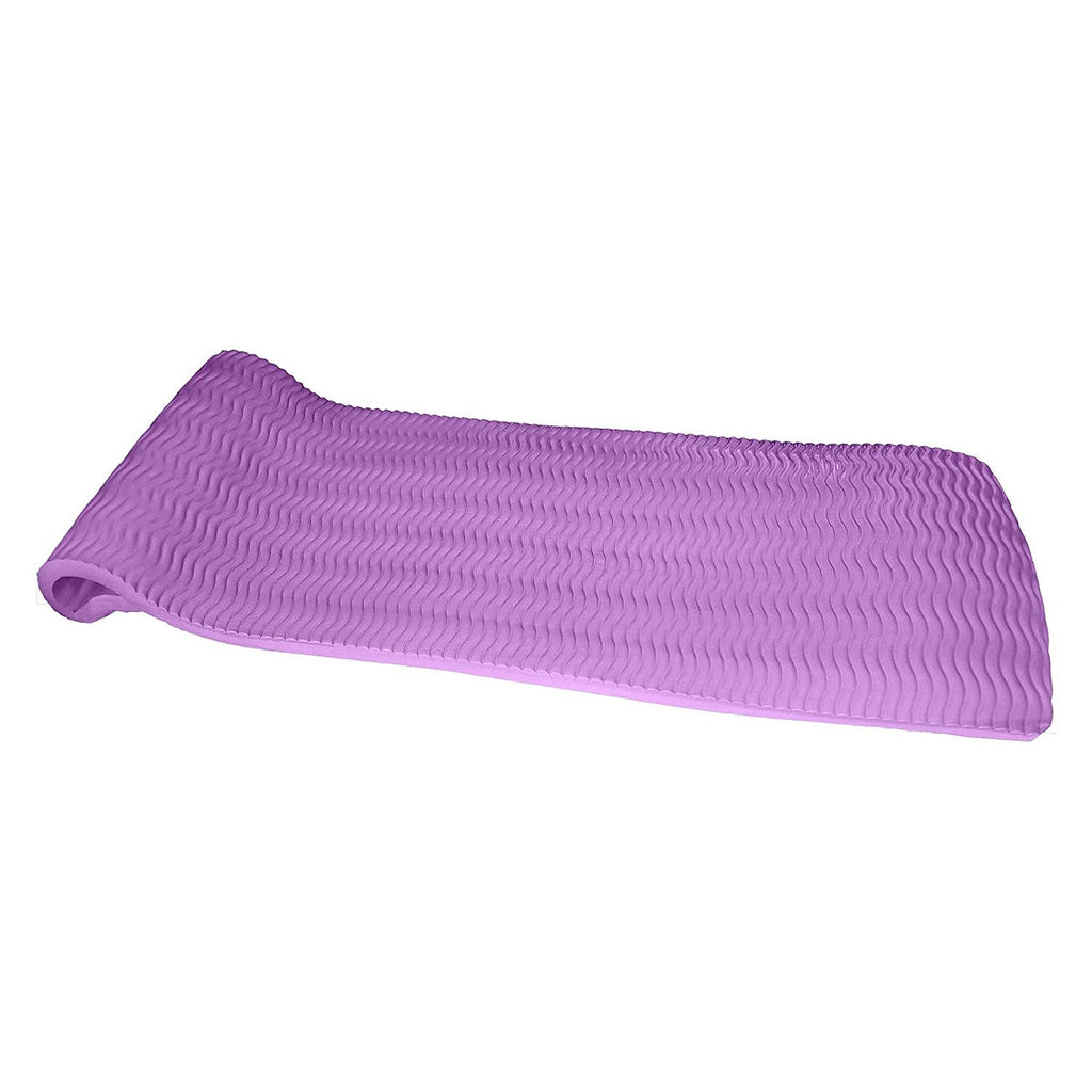 Vos 72 Inch Soft Wavy Foam UV Chlorine Protected Water Pool Float Lounger and Oasis Water Saddle Swimming Pool or Beach Float