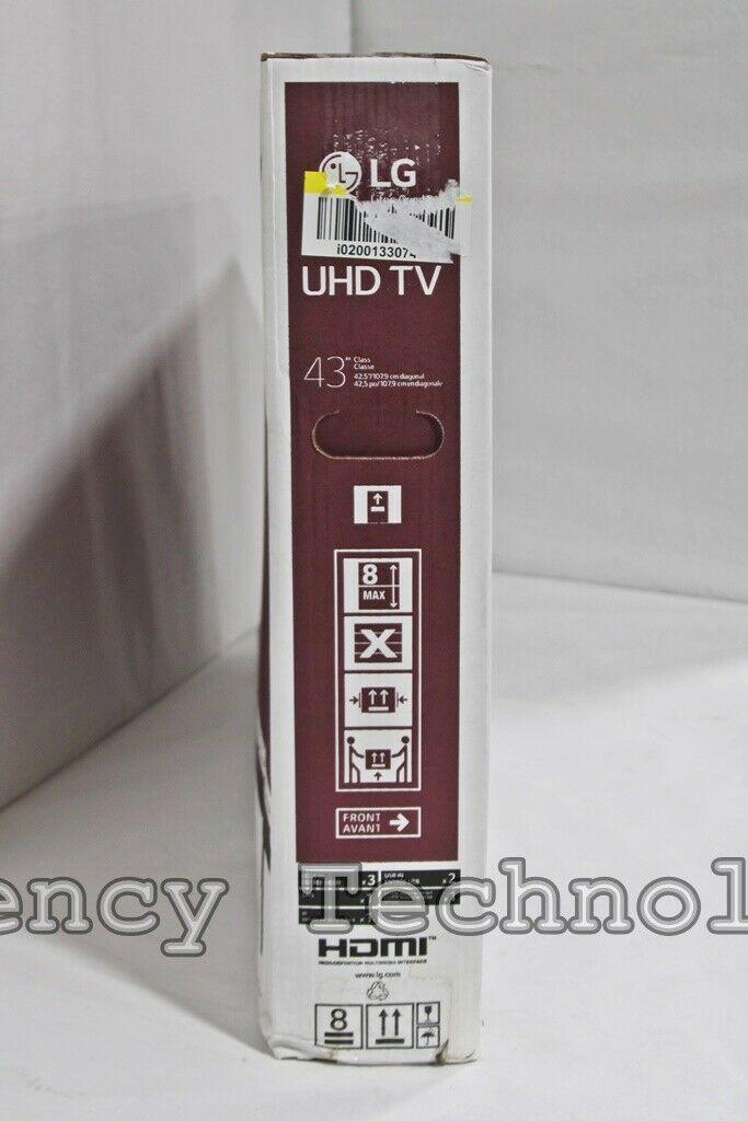 lg up8000 43" class hdr 4k uhd smart led tv | 43up8000pur | new