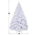 9 ft. Hinged Artificial Christmas Tree Premium Pine Tree 2132 Tips W/Metal Stand