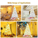 9 ft. Hinged Artificial Christmas Tree Premium Pine Tree 2132 Tips W/Metal Stand