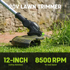 40V(2x20V) 17-inch Electric Lawn Mower, 12-Inch Cordless String Trimmer and 500CFM Leaf Blower Combo, Cordless Lawn Mower Set with 3x4.0Ah Batteries and Dual Chargers