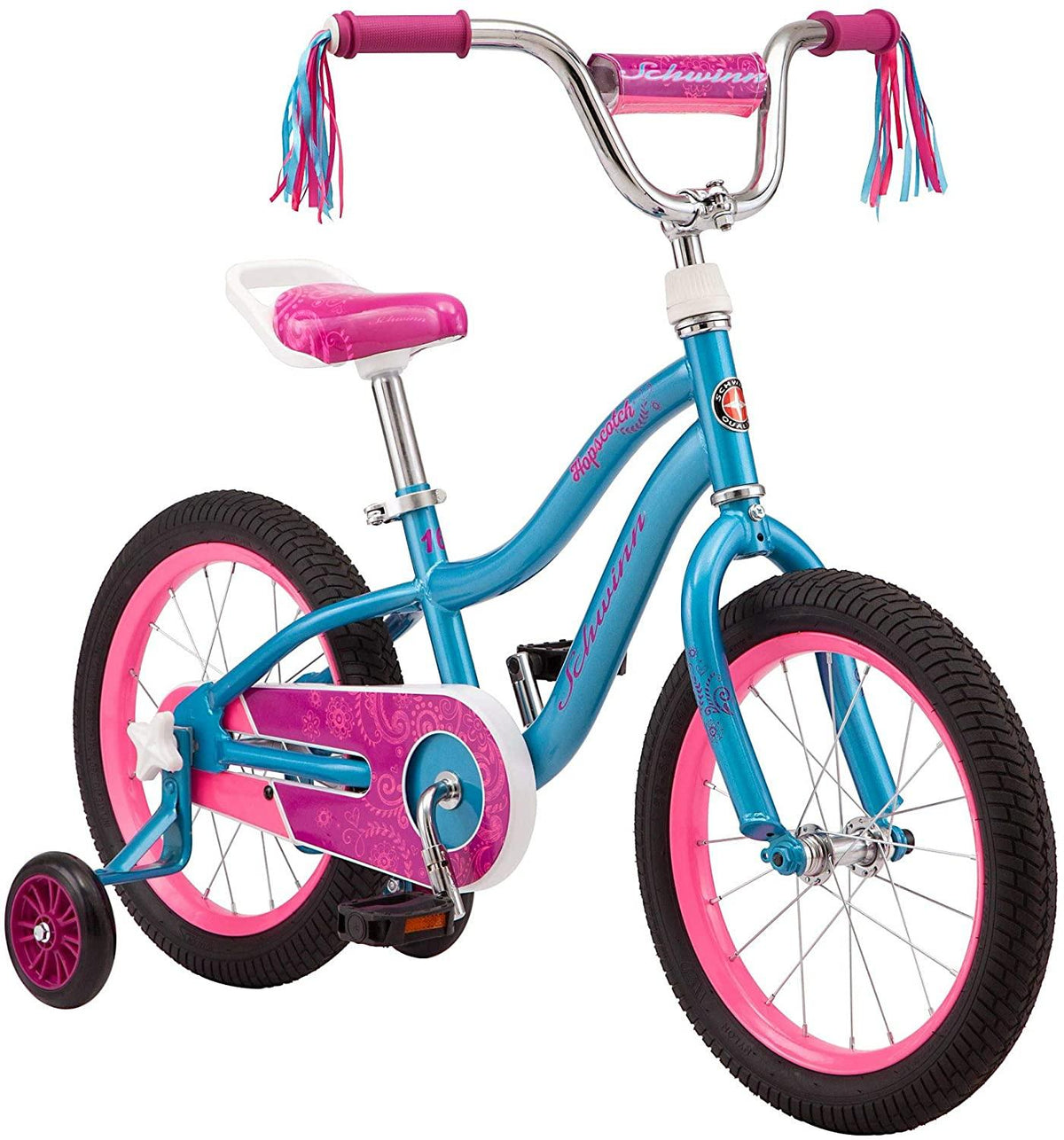 Schwinn Hopscotch  Build Kids Bike, 16-Inch Wheels, Smart Start Steel Frame, Easy Tool-Assembly, Teal