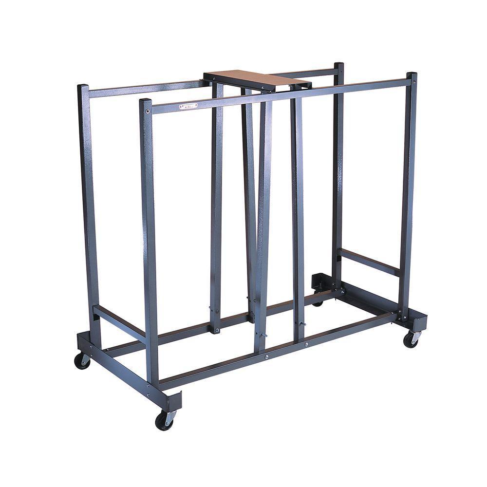Commercial Chair Cart in Silver