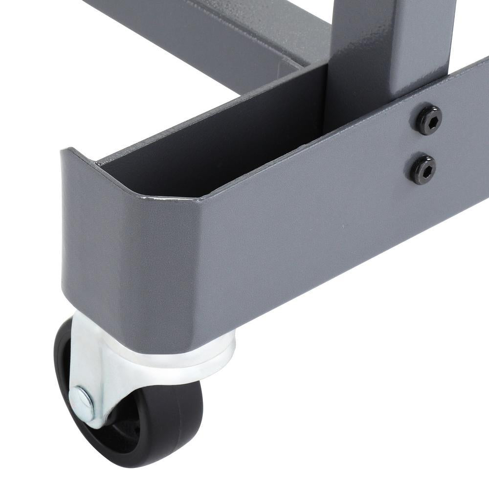 Commercial Chair Cart in Silver
