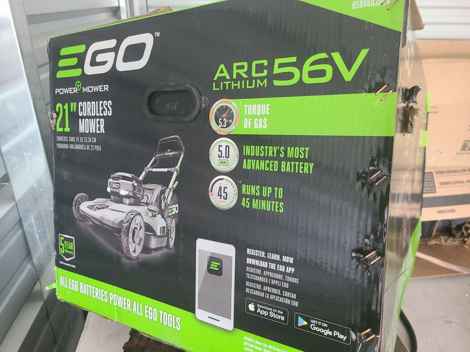 NEW EGO LM2101 21" Lithium Ion Battery Powered Push Lawn Mower w/ 5.0AH Battery
