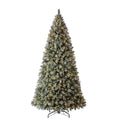 12 ft. Pre-Lit LED Sparkling Amelia Pine Artificial Christmas Tree With 1300 Warm White Micro Fairy Lights