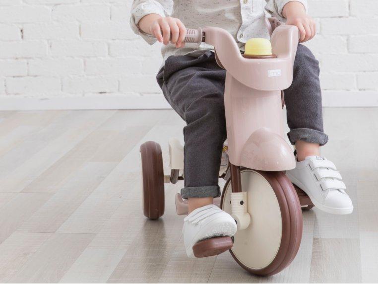 iimo 3-in-1 Foldable Tricycle with canopy (Comfort Brown)