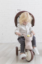 iimo 3-in-1 Foldable Tricycle with canopy (Comfort Brown)