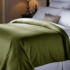 Sunbeam Quilted Fleece Electric Heated Blanket Ivy Green King