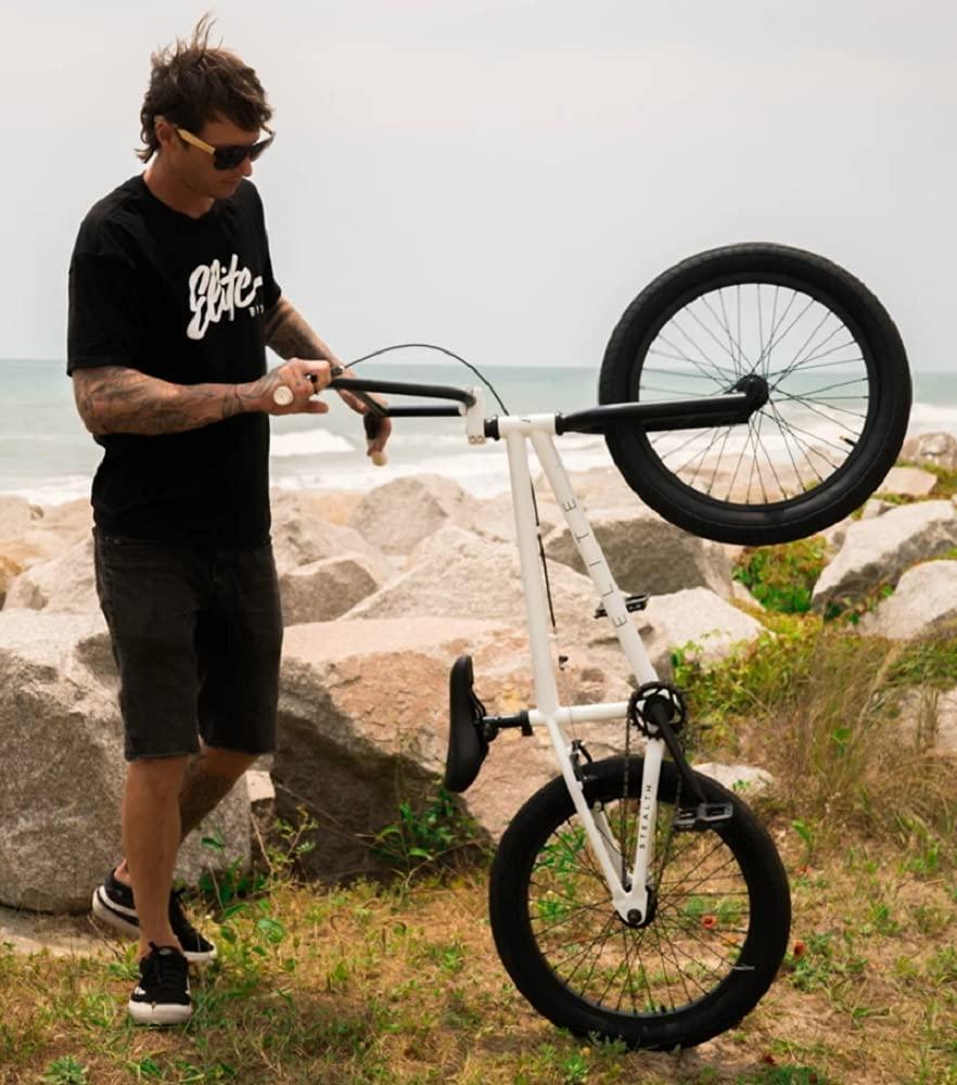 Elite BMX 20" Stealth Bike (Hubs F3/8-R14mm; White)