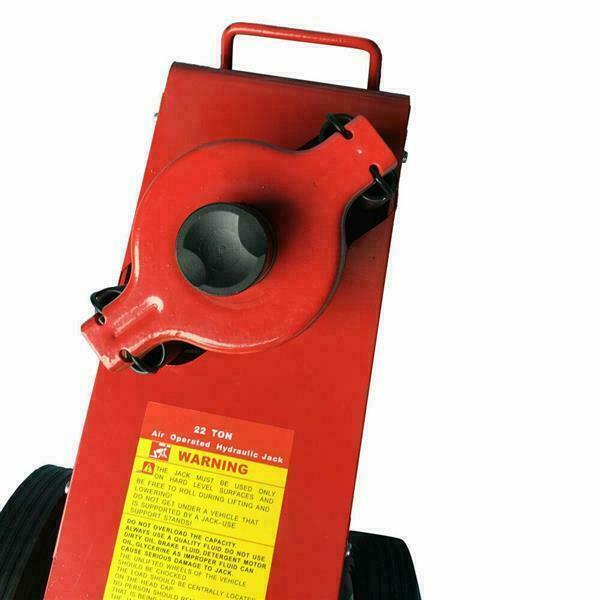 22 Ton Auto Shop GaraMechanics Repair Lift Air Hydraulic Floor Jack Tool Red