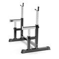 Barbell Rack 550LBS Max Load Adjustable Squat Stand Dipping Station