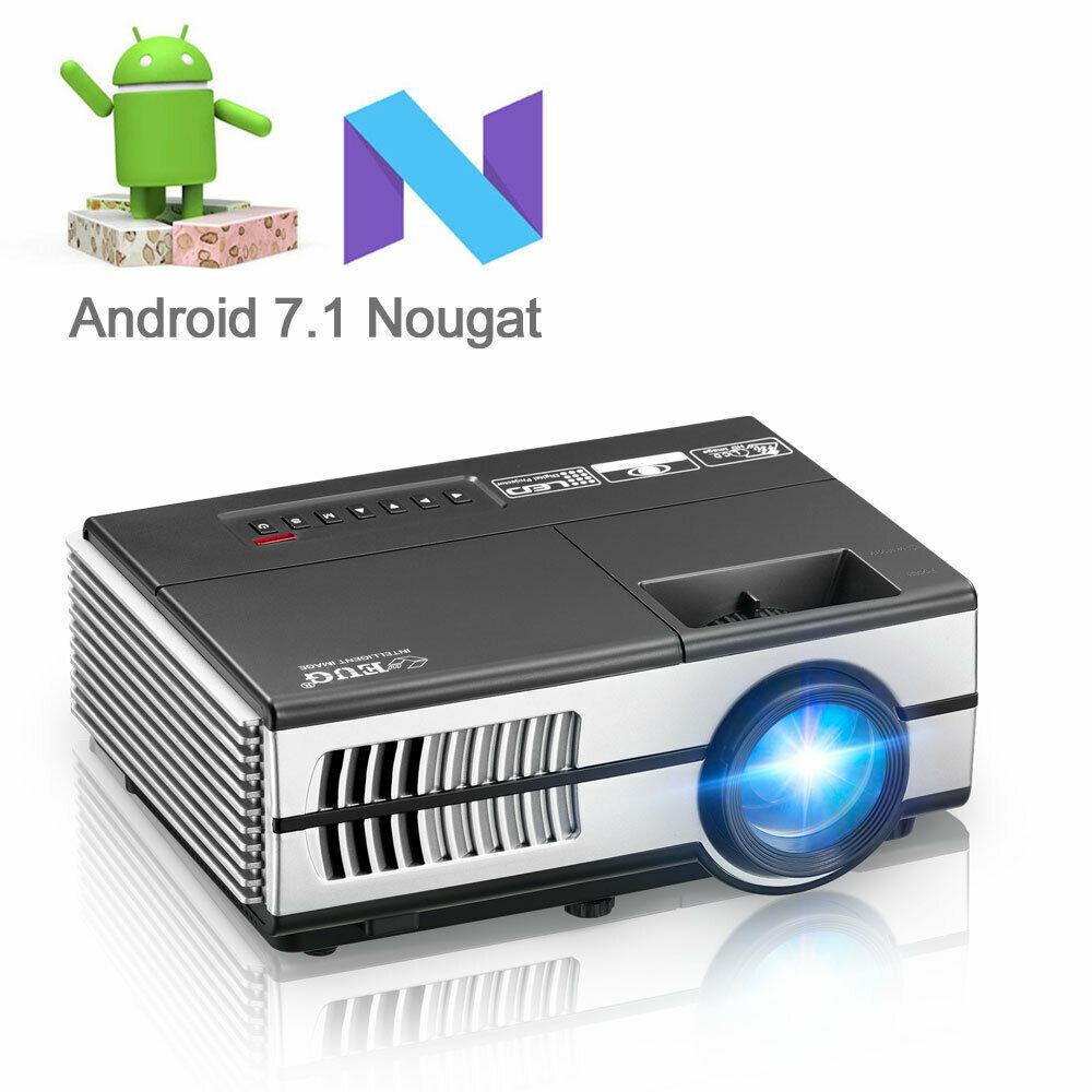 smart wifi proyector full hd projector 1080p blue tooth home theater youtube tv