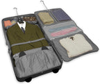 Buckingham 44-Inch Wheeled Garment Bag, Black