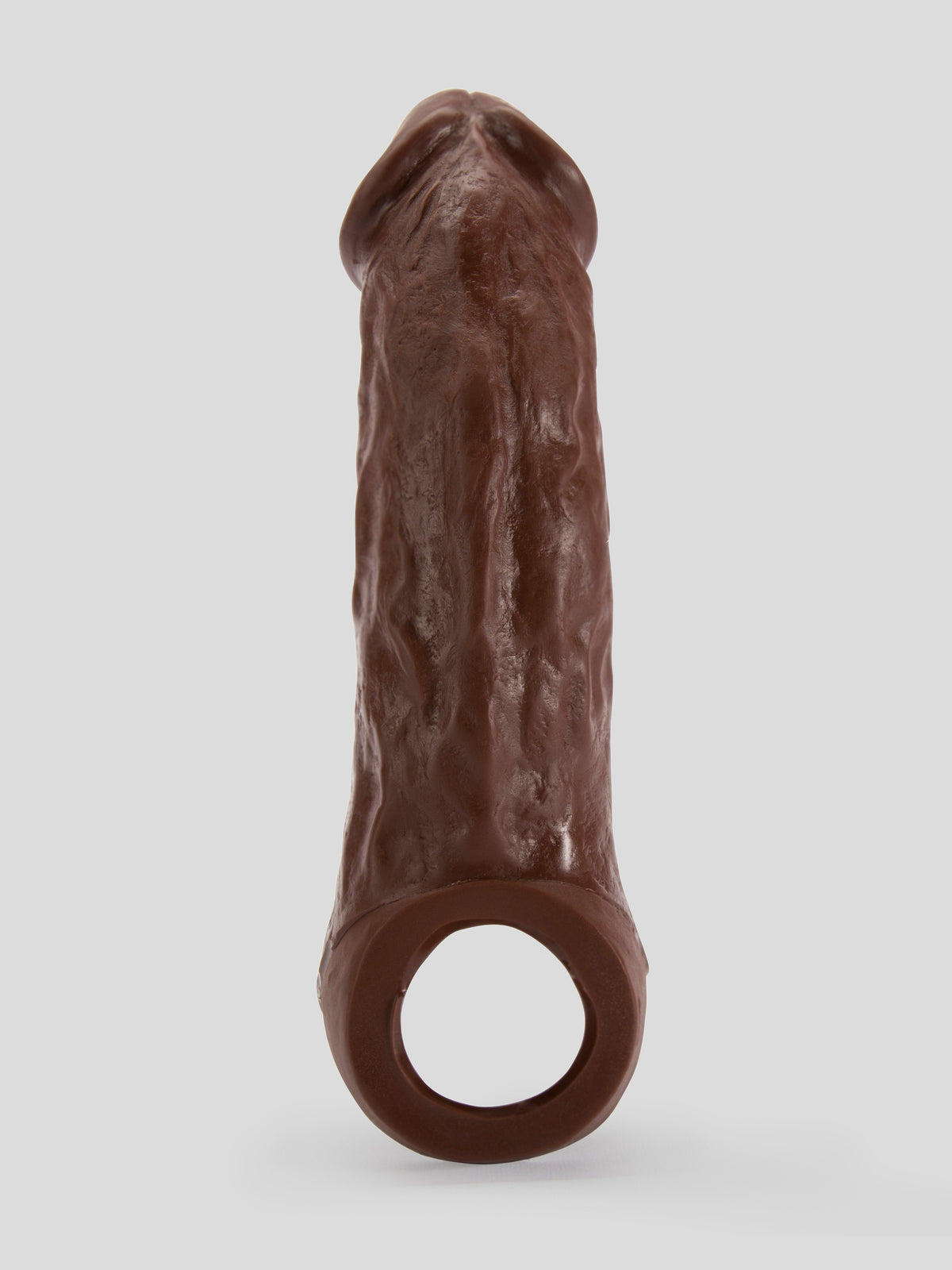Vixen VixSkin Colossus Silicone Penis Extender 7 Inch, Flesh Brown | Flesh Brown