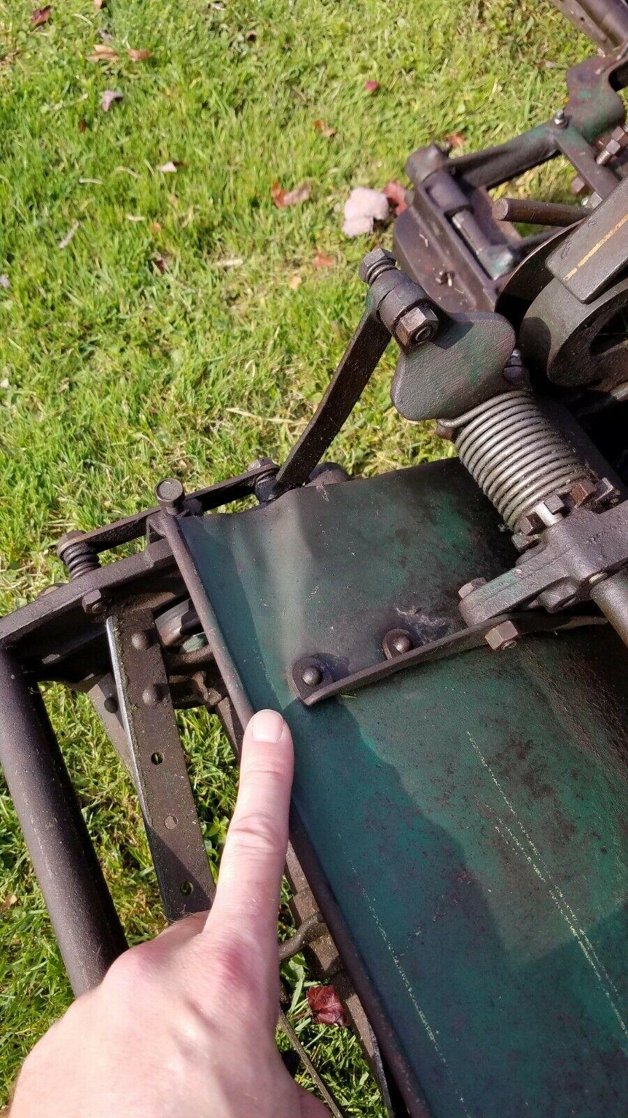 1956 Locke Lawn mower 70" Triplex