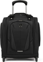 Maxlite 5 Softside Lightweight Rolling Underseat Compact Carry-On Upright 2 Wheel Bag, Men and Women, Black, 15-Inch