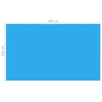vidaxl floating pe solar pool film swimming pool cover multi sizes/colors