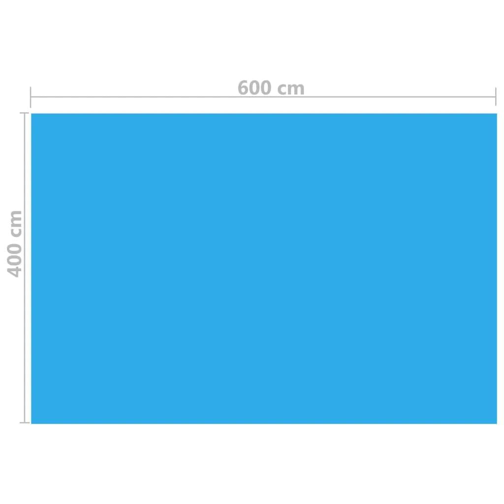 vidaxl floating pe solar pool film swimming pool cover multi sizes/colors