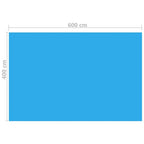 vidaxl floating pe solar pool film swimming pool cover multi sizes/colors