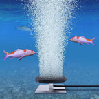 hqua pas10 pond &amp; lake aerator system for up to 1 acre, 110v 1/2 hp compressor + one roll of 100' weighted tubing +one diffuser