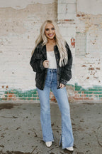black corduroy jacket