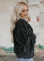 black corduroy jacket
