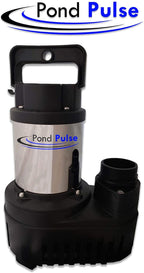 half off ponds pond pulse 4,200 gph hybrid drive submersible pump for ponds, water gardens and pond free waterfalls w/ 30' power cord