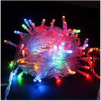 WANG KAI KAI SHOP Outdoor String Lights 8 Modes LED Lights Christmas Decoration Lights Waterproof and Antifreeze String Lights Controller Control Solar Fairy Lights