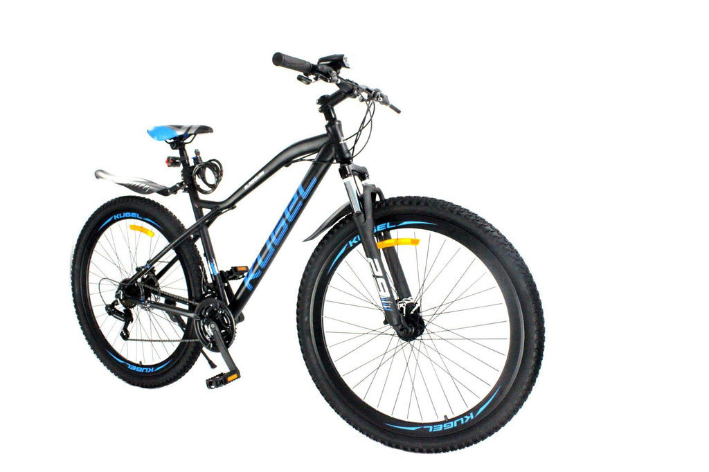 Mens Mountain Bike,29-Inch Wheels,Aluminum Frame,Twist Shifters,21-Speed Rear Deraileur,Front and Rear Disc Brakes