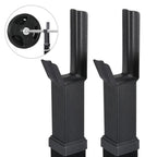 SmileMart 44"-70" Adjustable Squat Rack Portable Dumbbell Racks Barbell Press Stands