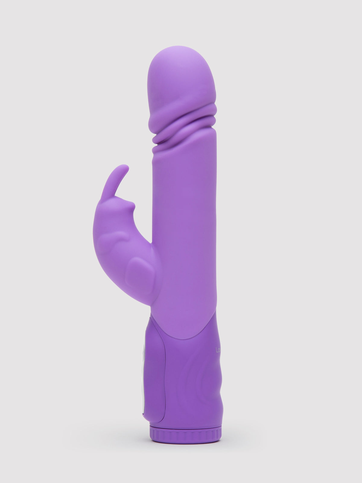 Lovehoney Dream Rabbit Rechargeable Silicone Thrusting Rabbit Vibrator, Purple